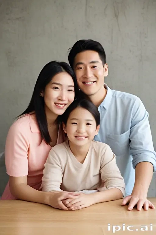 free use asian family