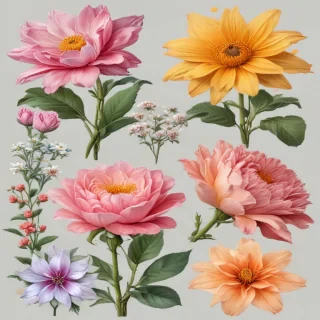 flower clipart transparent