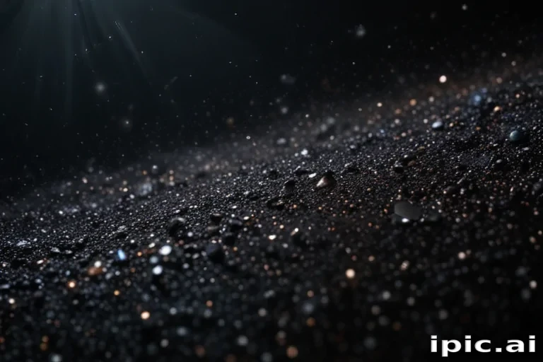 black and glitter background