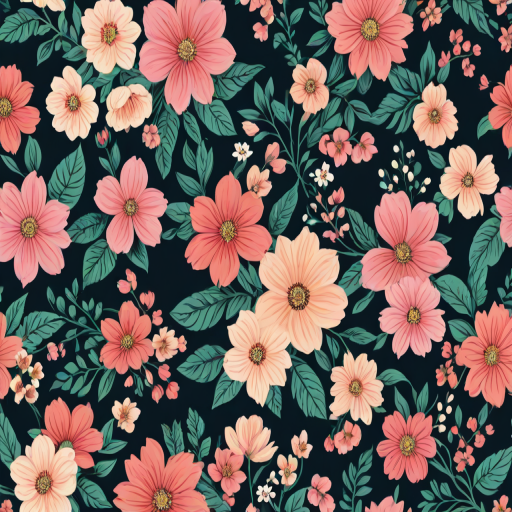floral phone wallpaper
