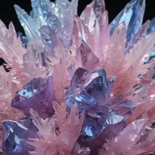 crystals background