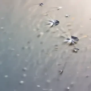 sparkling transparent