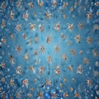 cute blue background