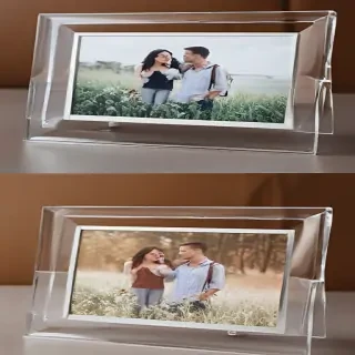 transparent photo frame
