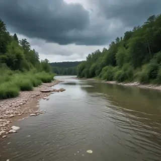 background river