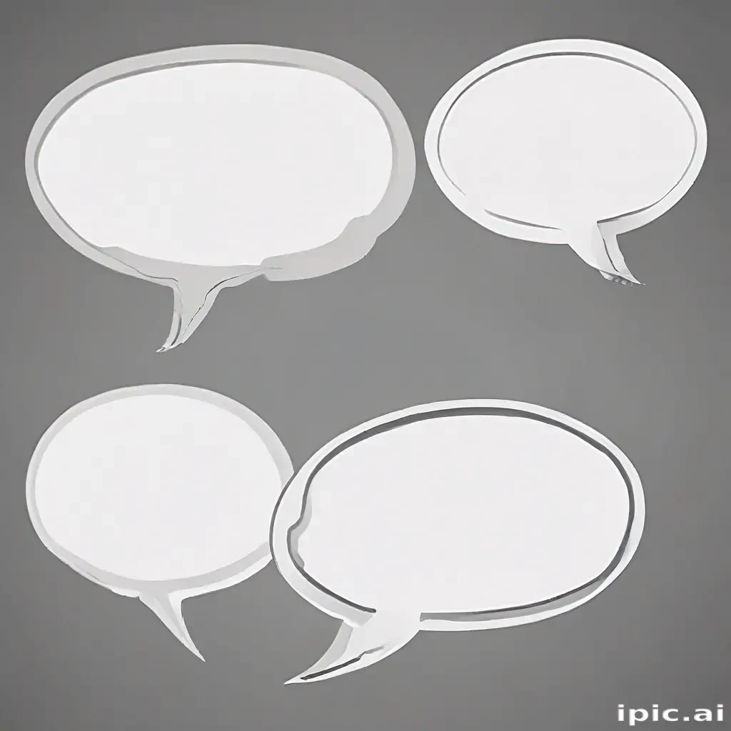 speech bubble clip art