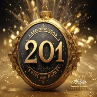 happy new year png