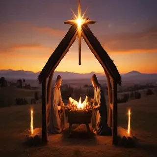 manger scene images free