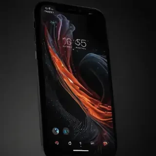 black phone wallpaper