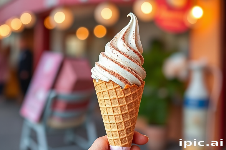 ice cream cone photo