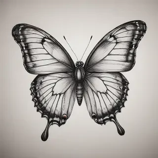 buterfly drawings