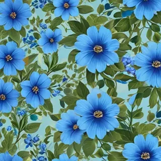 background blue flower