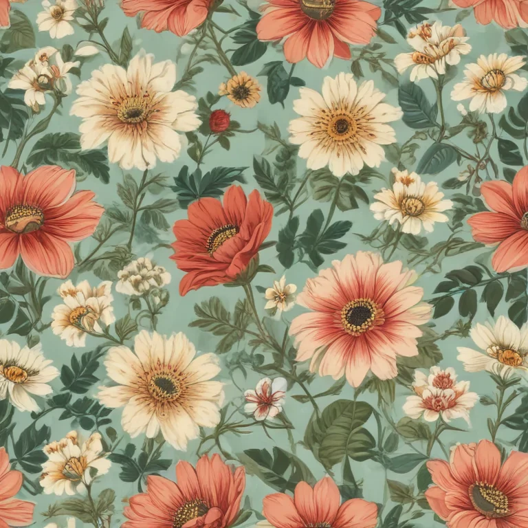 vintage flower illustration