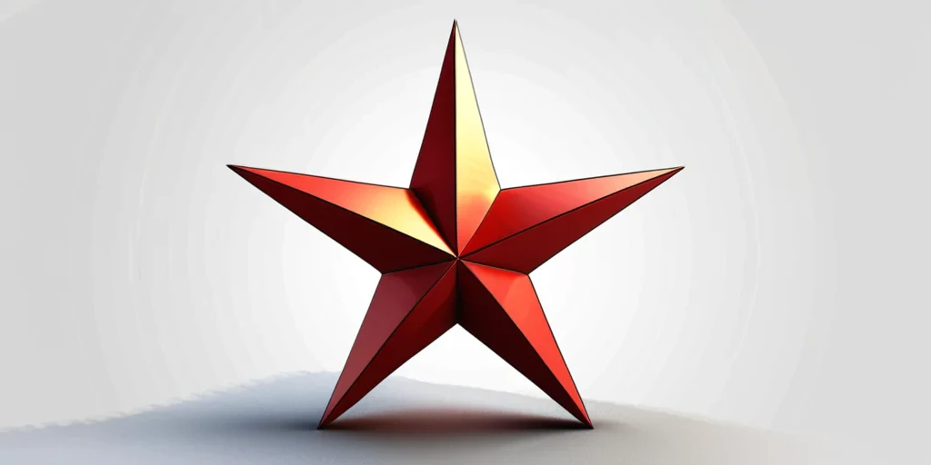 3d star png