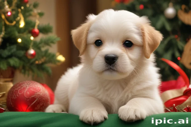 christmas puppy backgrounds