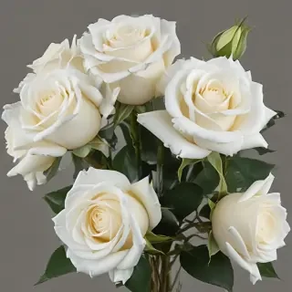 white roses png