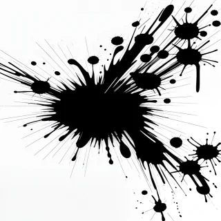 ink splatter png