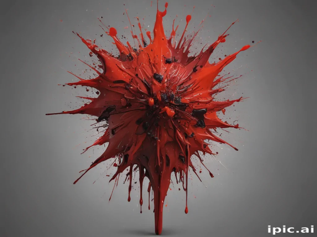 blood splatter png