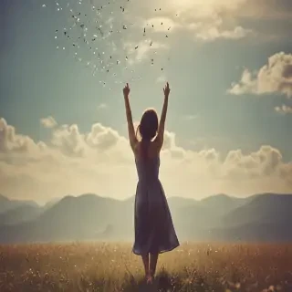 letting go images