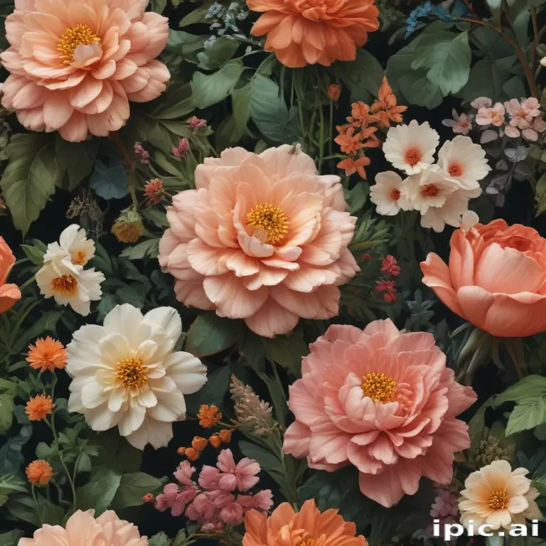 pixel flowers