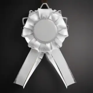 white ribbon png
