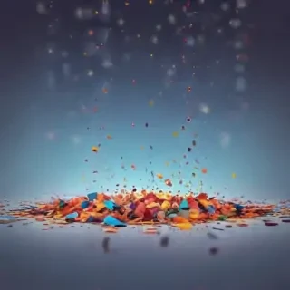 confetti vector