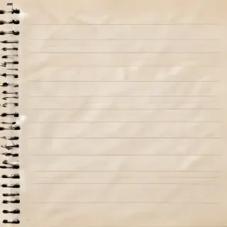 notebook paper png