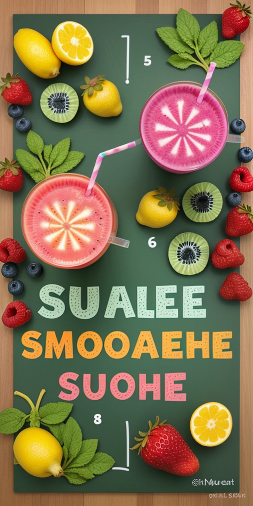 make a smoothie word search