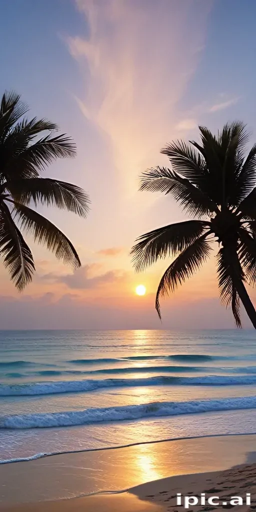 beach screensaver iphone
