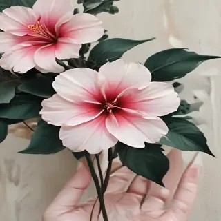 aesthetic flower painting