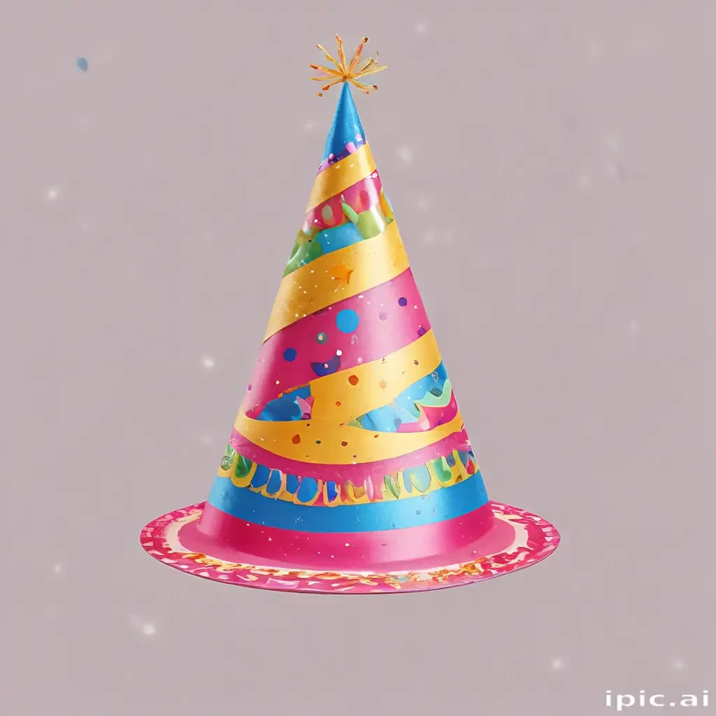 transparent background birthday hat