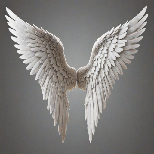 realistic angel wings png