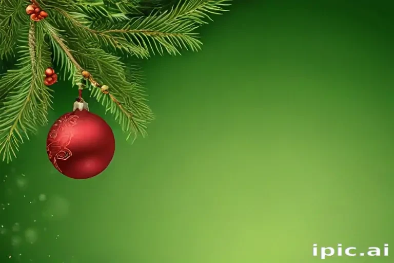 green christmas background