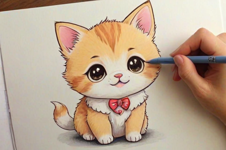 cuteing drawing