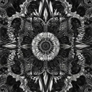black and white pattern