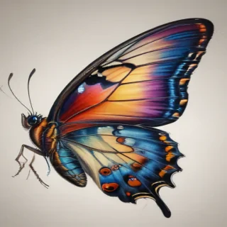 picture of a butterfly drawing