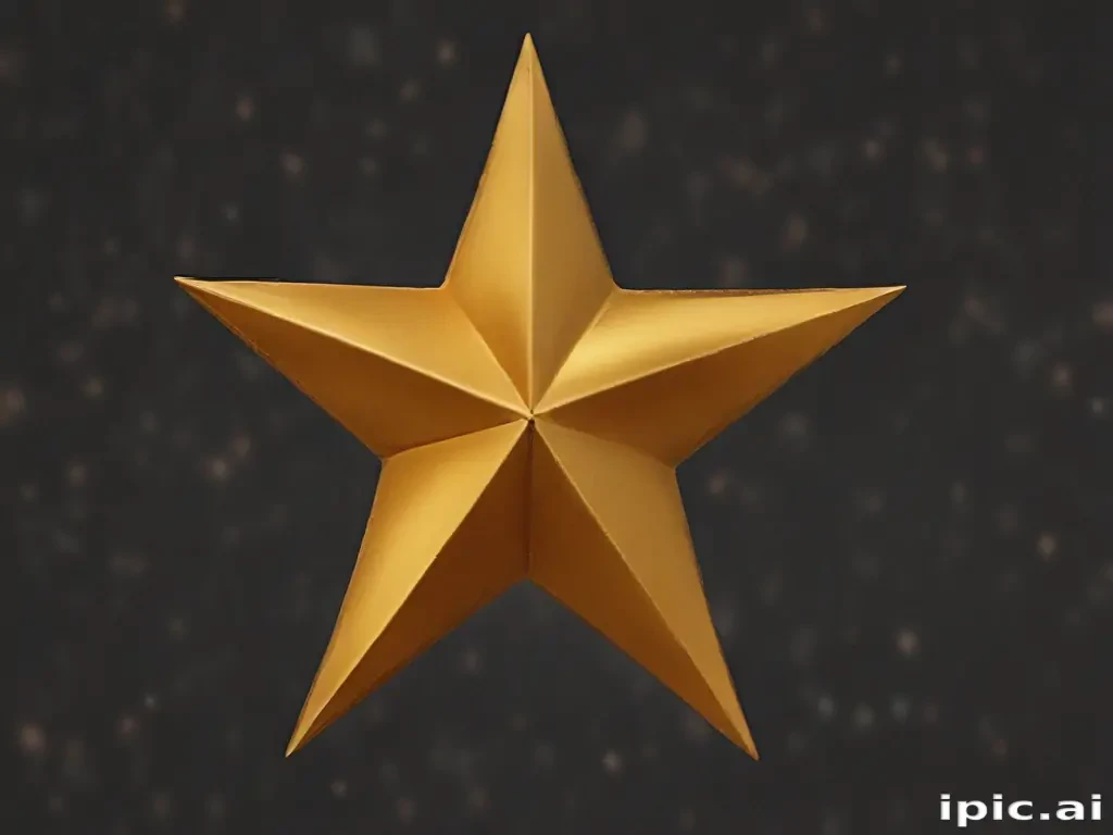 golden star png