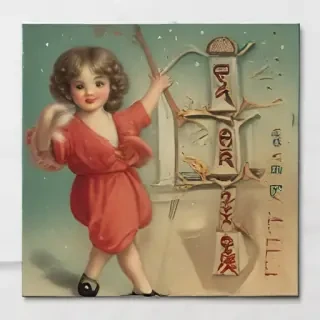 vintage new years images