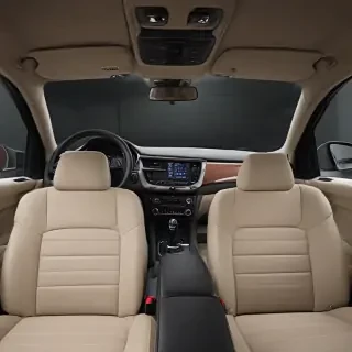 inside car background