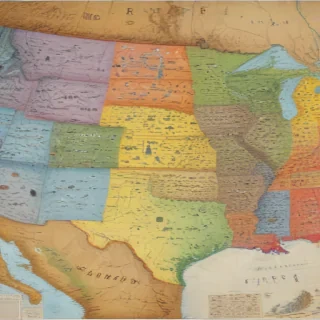 united states of america map