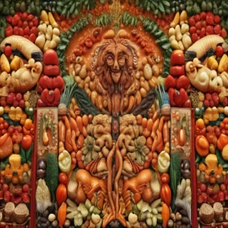 animated food