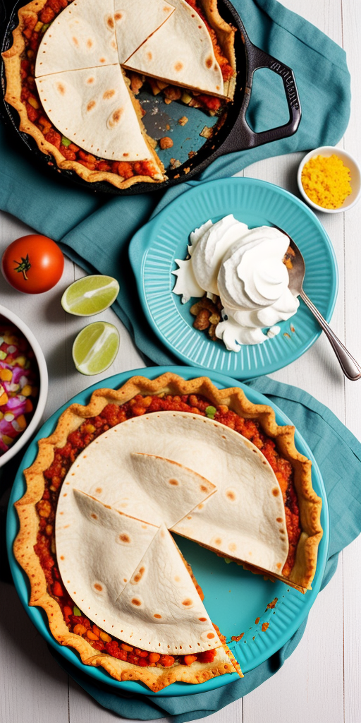 taco pie recipe with tortillas