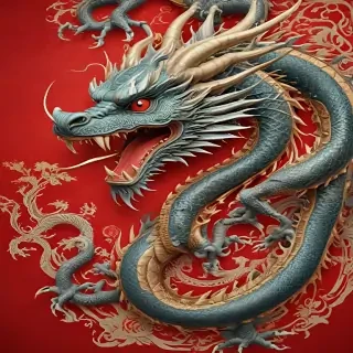 chinese dragon background