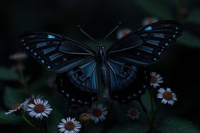 black butterfly wallpaper hd