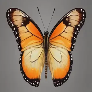 butterfly with no background