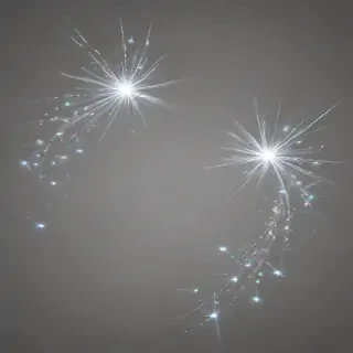 sparkles transparent