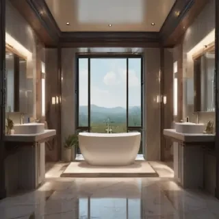 bathroom background