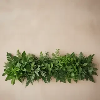 greenery border