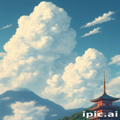 japanese clouds