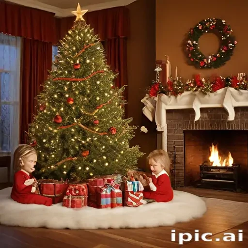 old fashioned christmas pictures